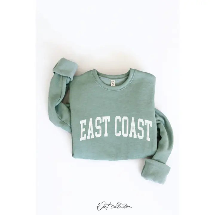 East Coast Graphic Sweatshirt - Sage