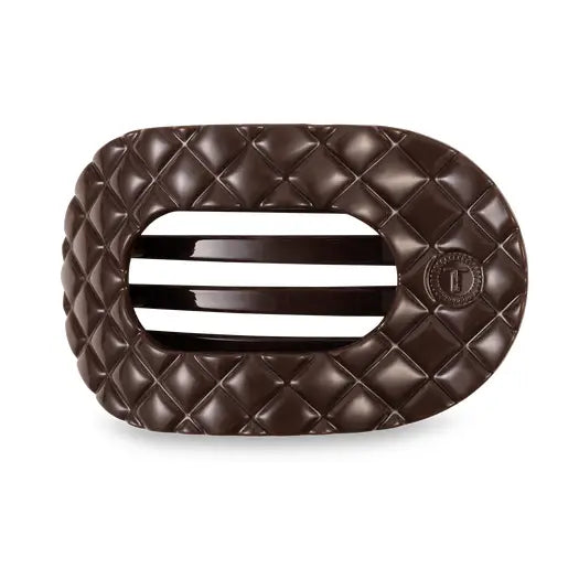 Teleties Round Flat Hair Clip | Medium