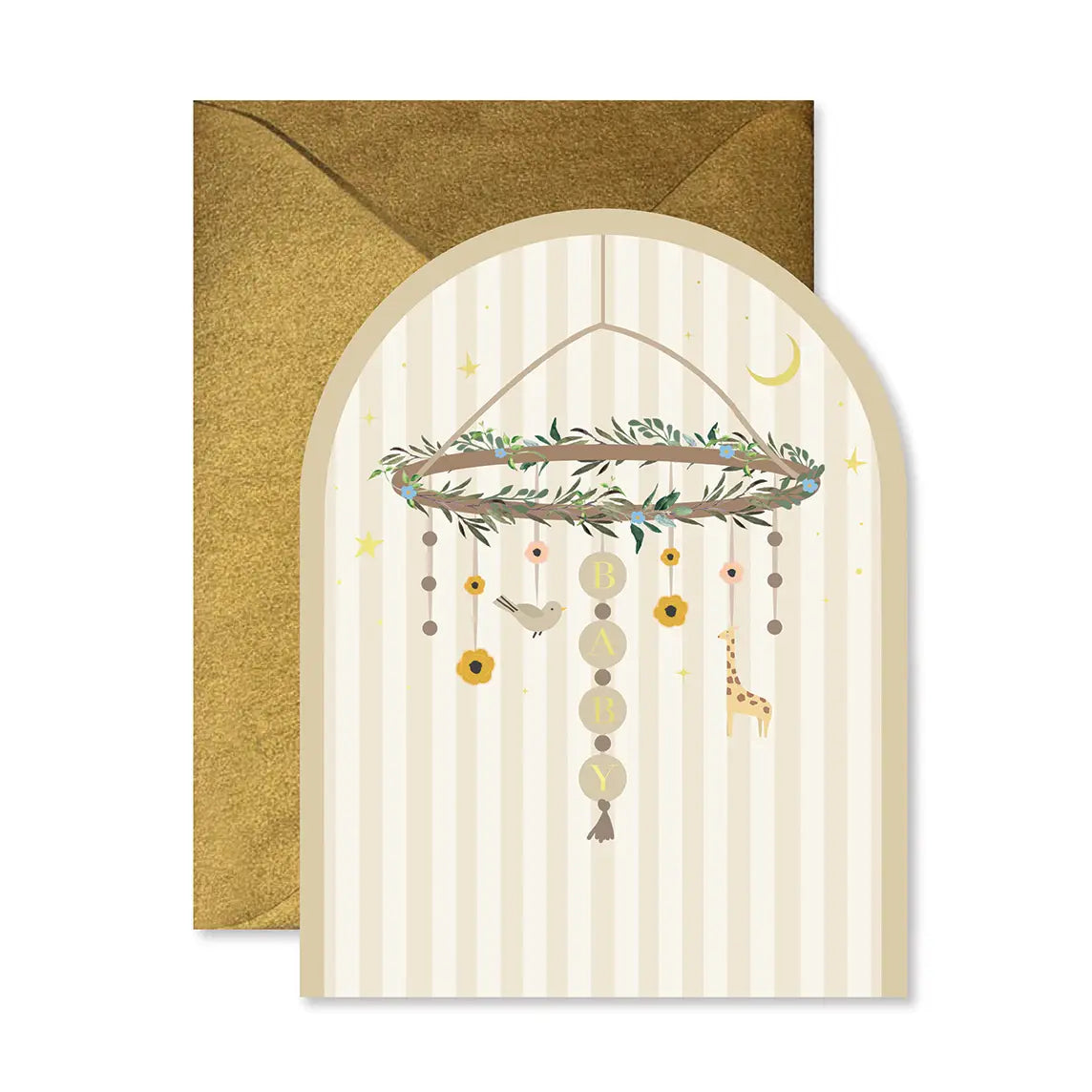 Baby Mobile Arch Card