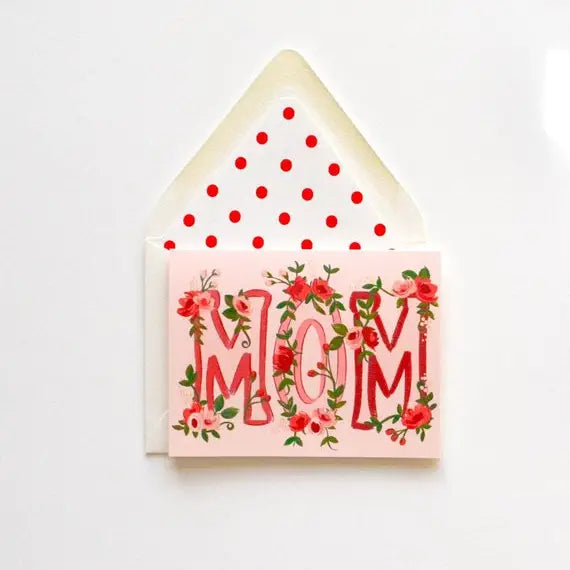 Mother's Day Flowers Card