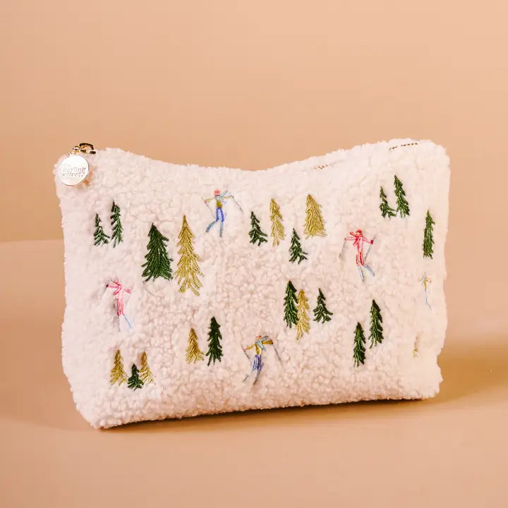 Holiday Teddy Pouch