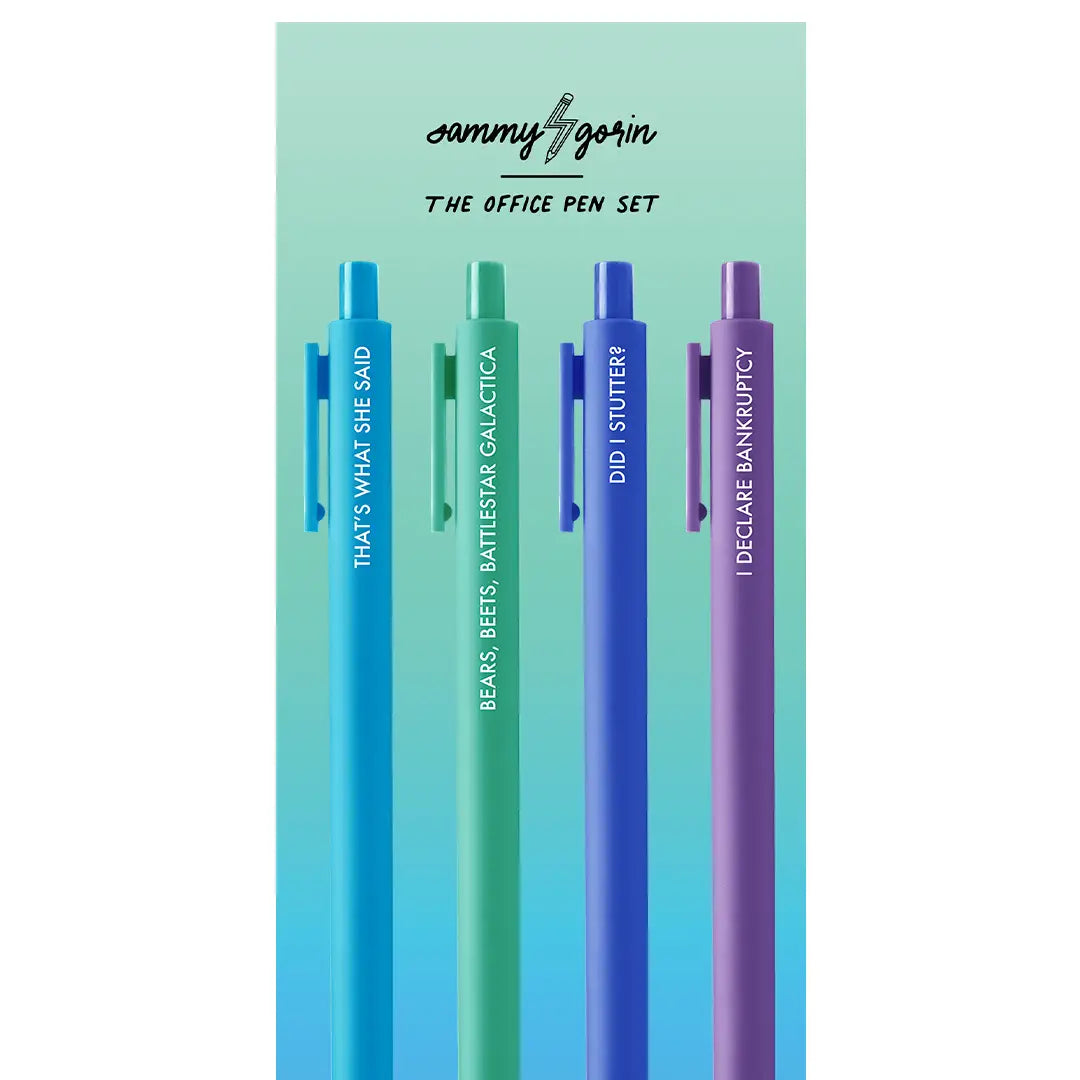 The Office Gel Pen Set