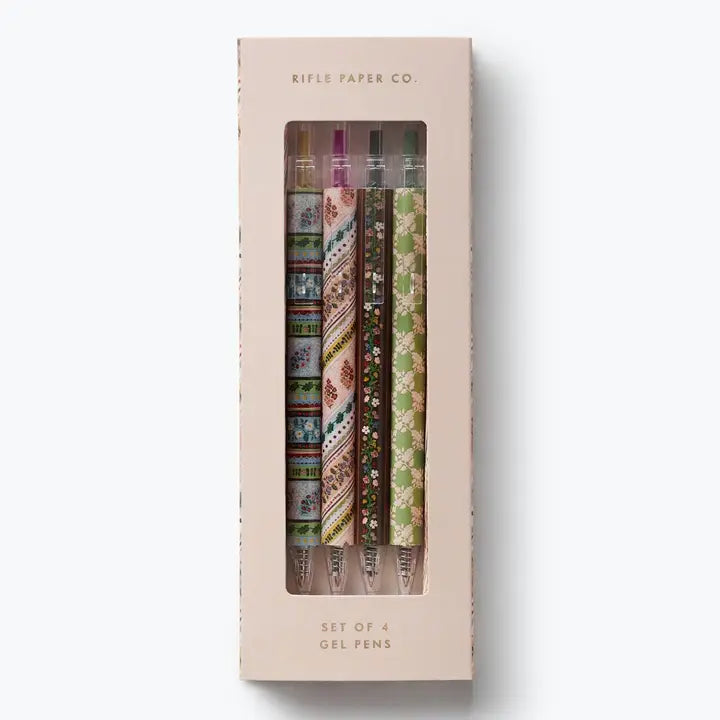 Paisley Gel Pen Set