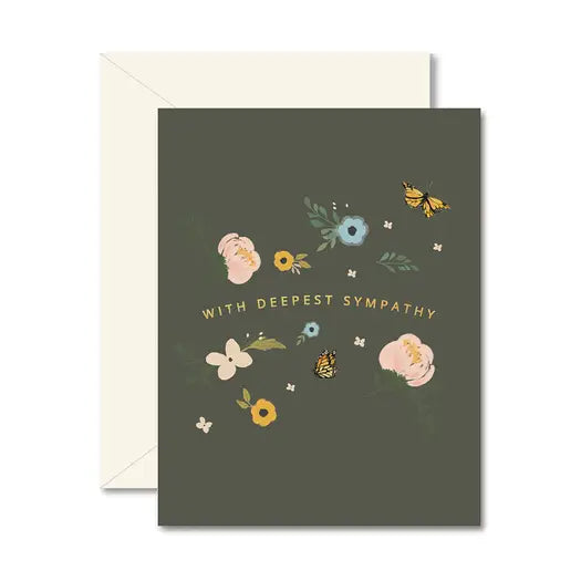 With Deepest Sympathy Card