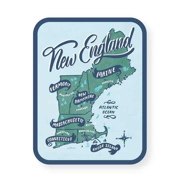 New England Sticker