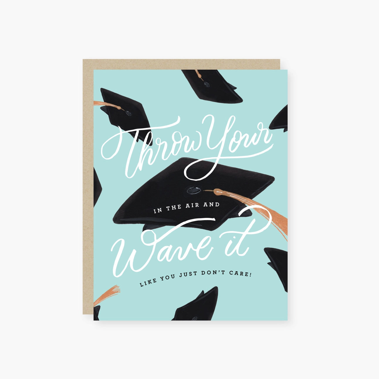 Throw Your Cap Graduation Card