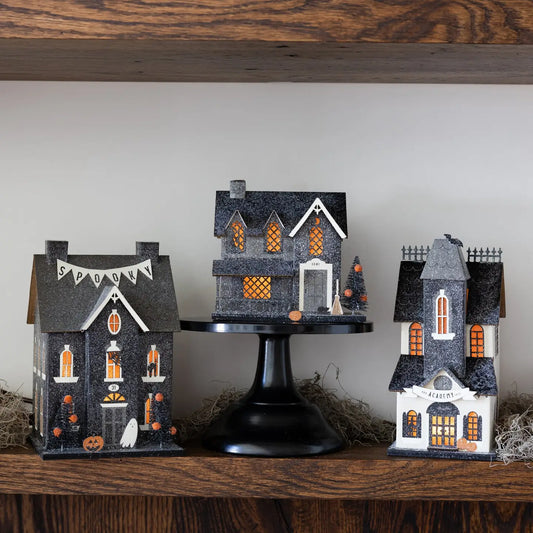 Halloween Academy Village Decor