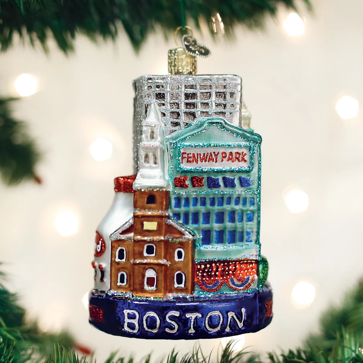 Boston City Ornament