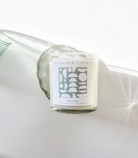 Lime and Litsea Soy Candle