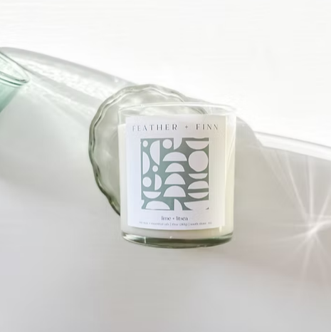 Lime and Litsea Soy Candle