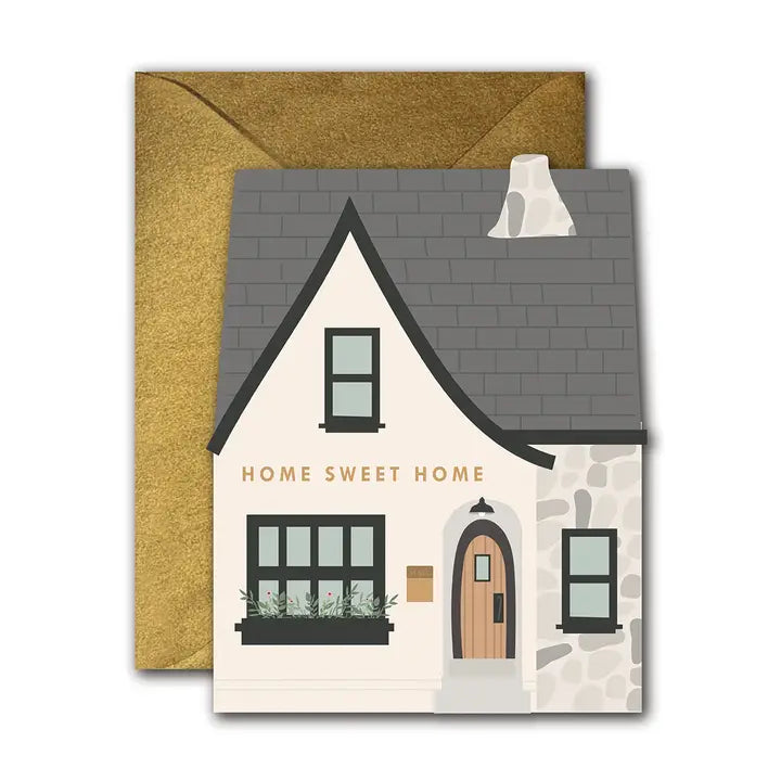 Home Sweet Home Die-Cut Card