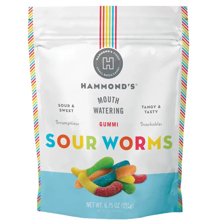 Hammond's Sweet & Sour Gummi Worms