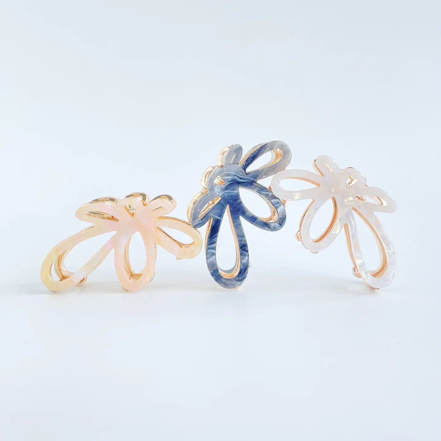 Butterfly Metal Claw Clip