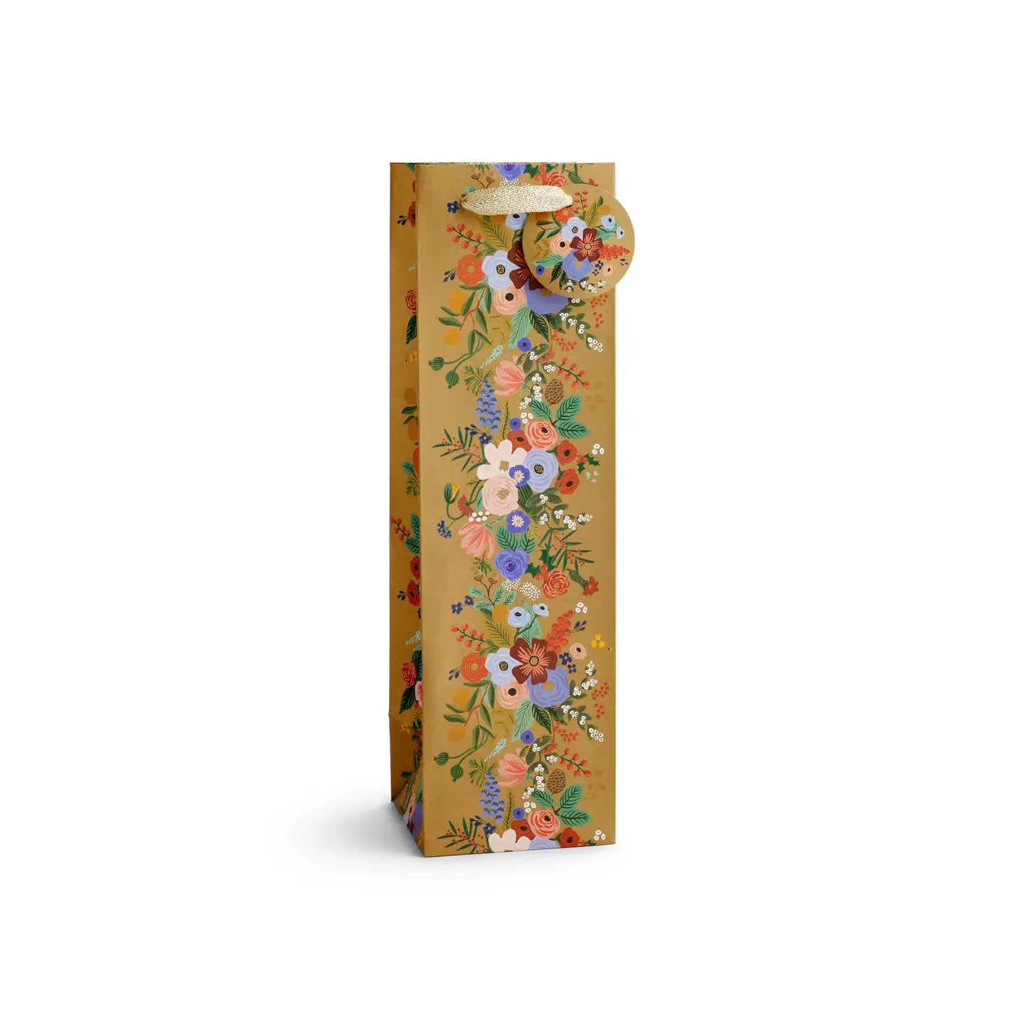 Holiday Garden Party Stripe Gift Bag