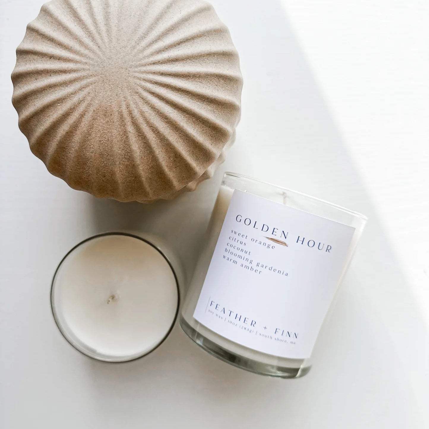 Golden Hour Soy Candle