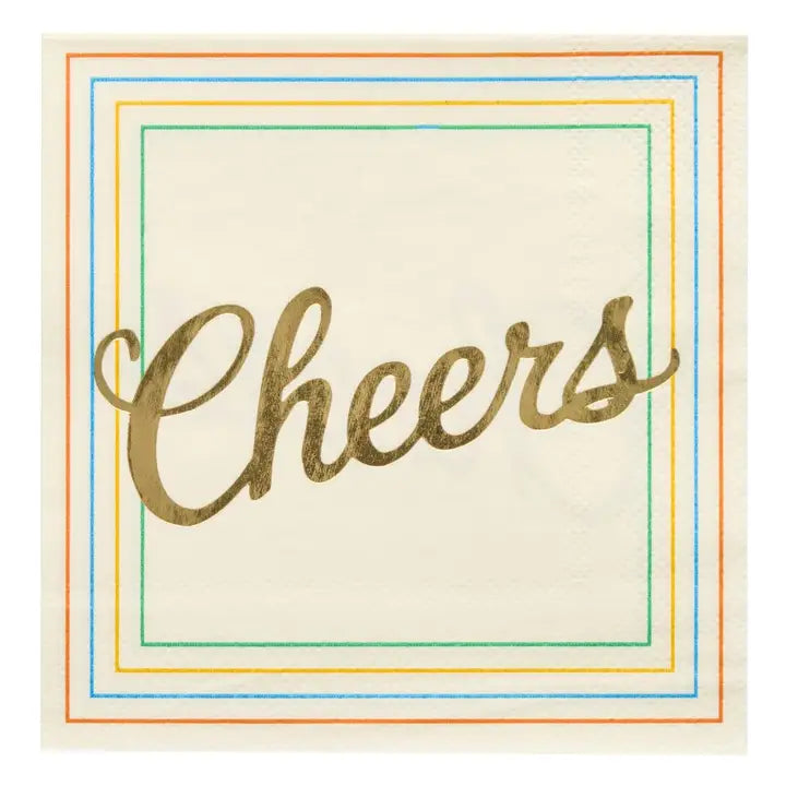 Cheers Cocktail Napkins