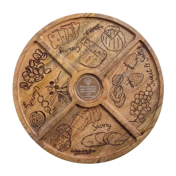 Round Charcuterie Board