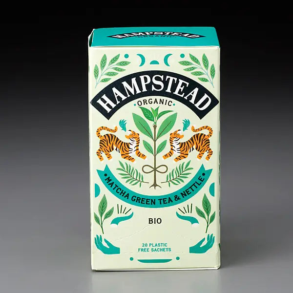 Hampstead Organic Matcha Green & Nettle Tea