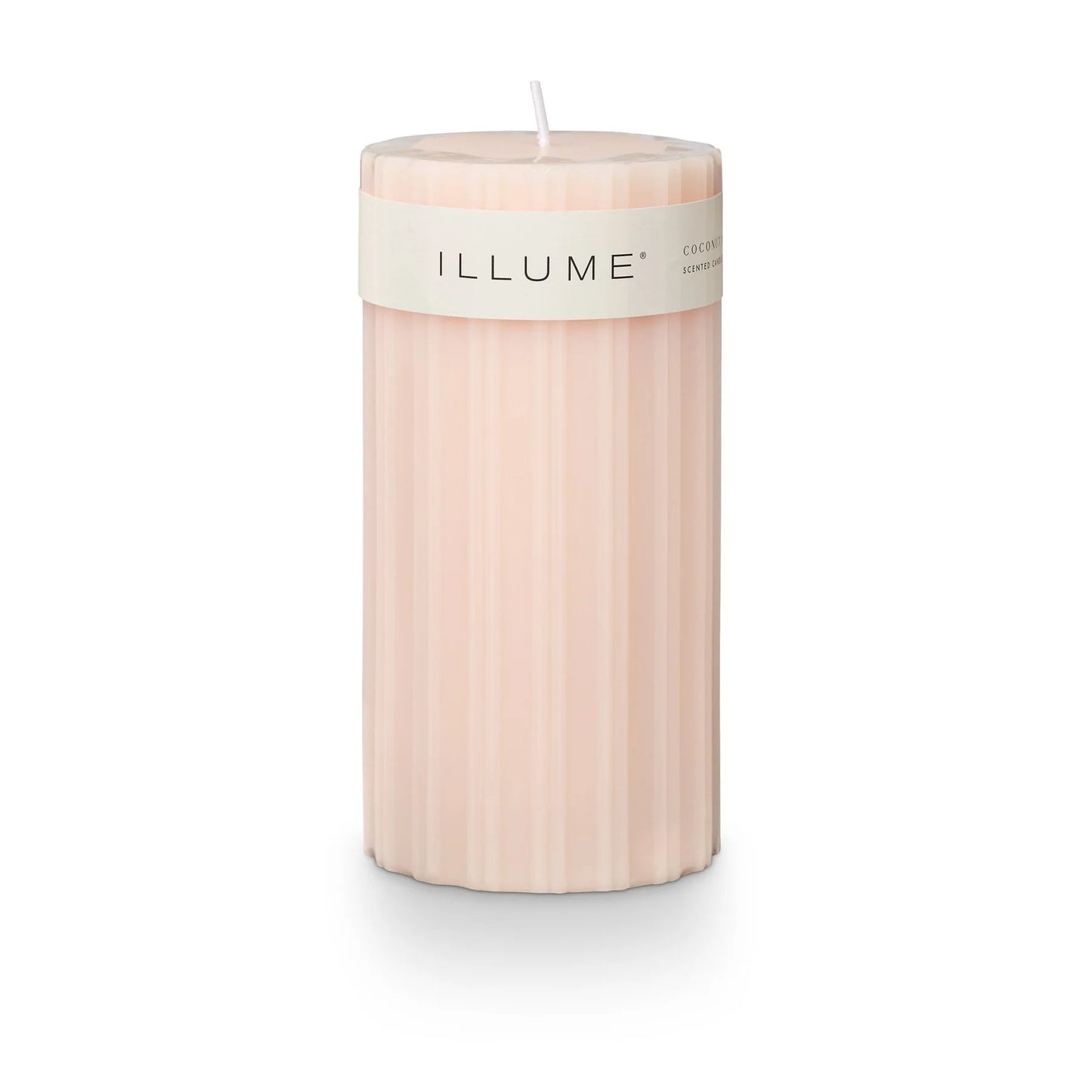 Coconut Milk Mango Fragranced Pillar Candle
