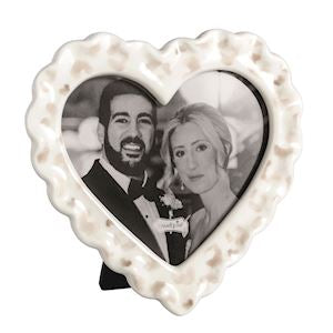 Taupe Leopard Heart Frame