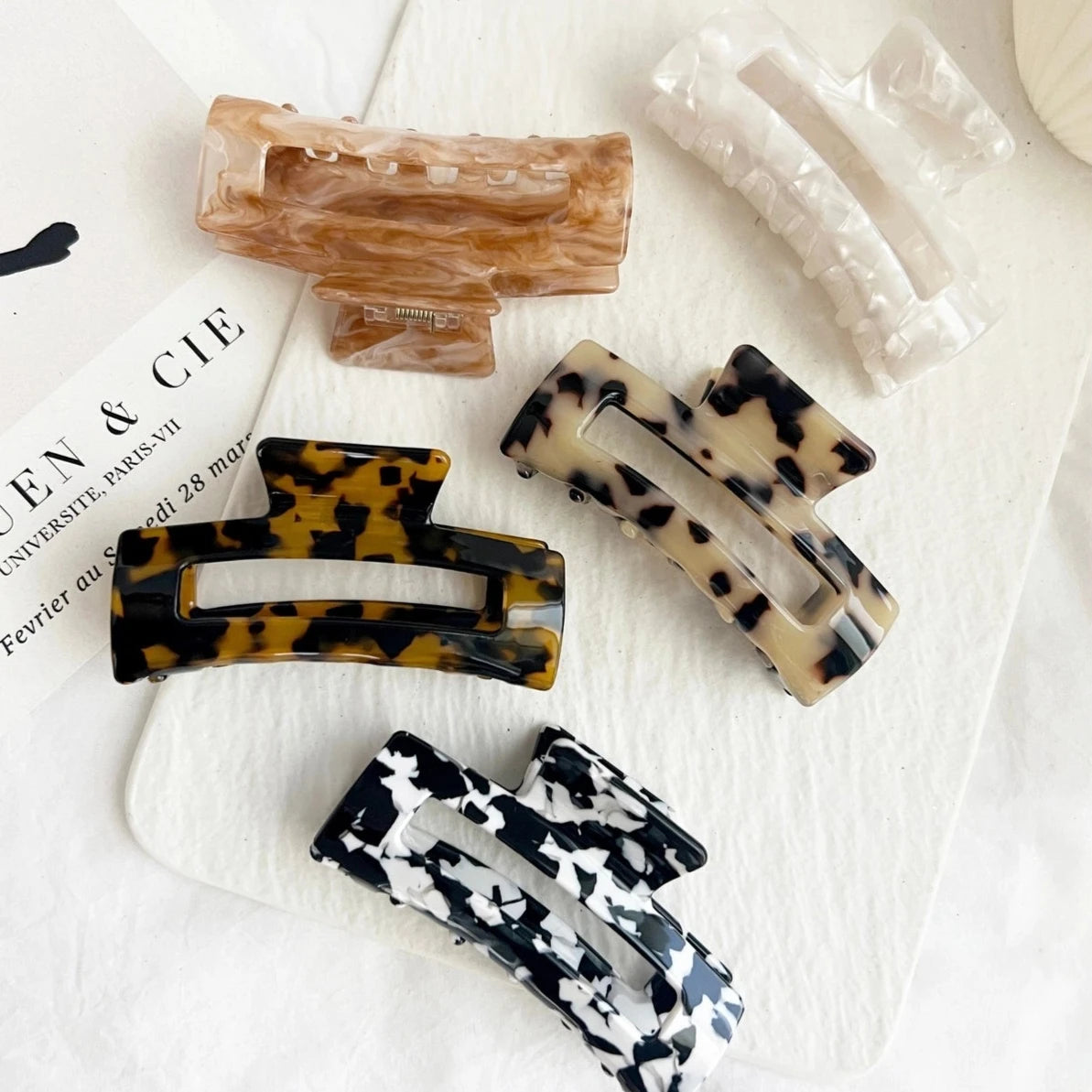 Allie Assorted Hair Claw Clips