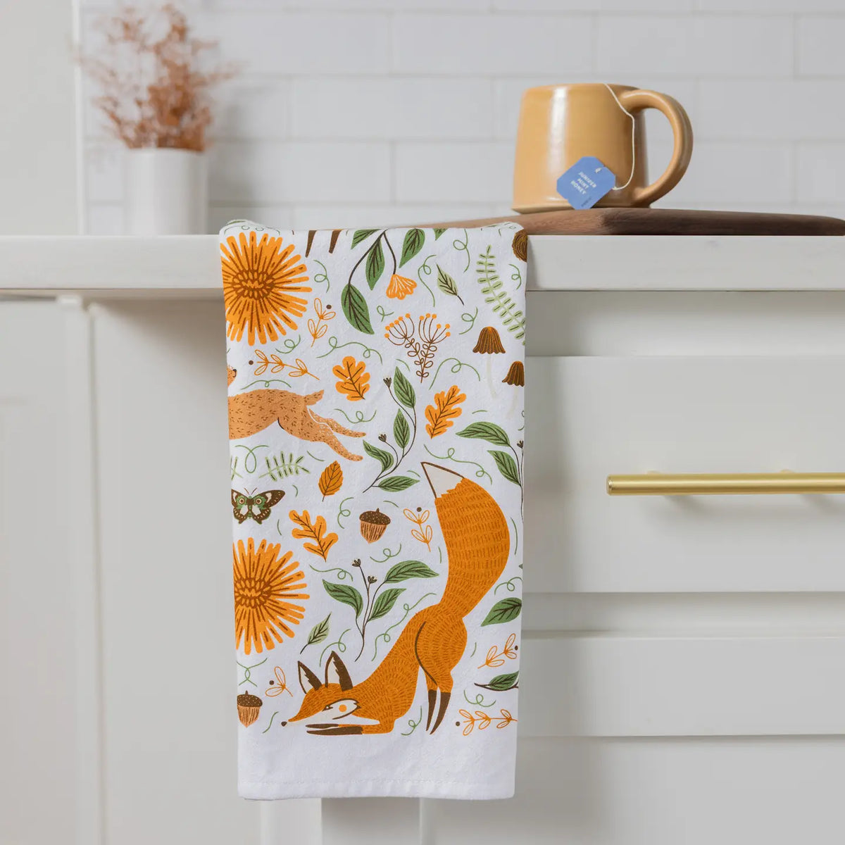 Fall Forest Tea Towel