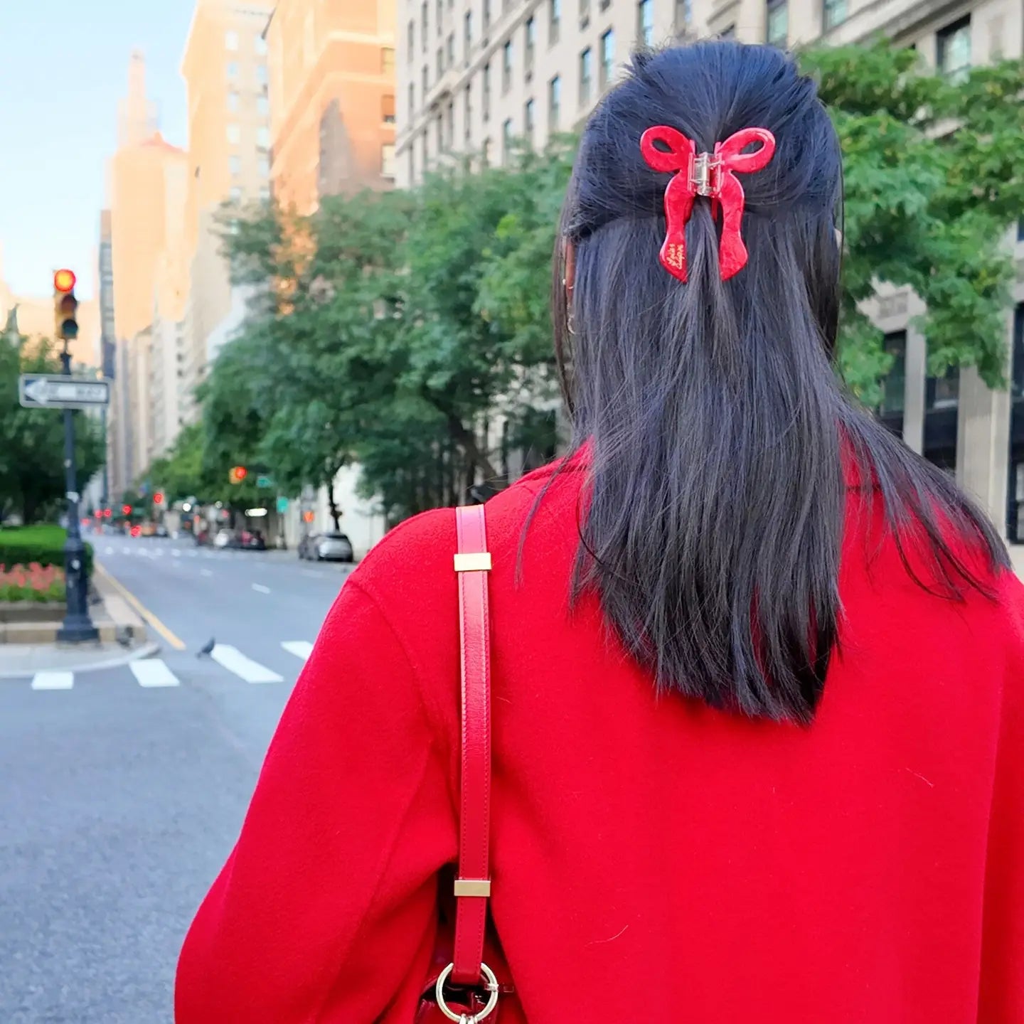 Coquette Bow Claw Hair Clip