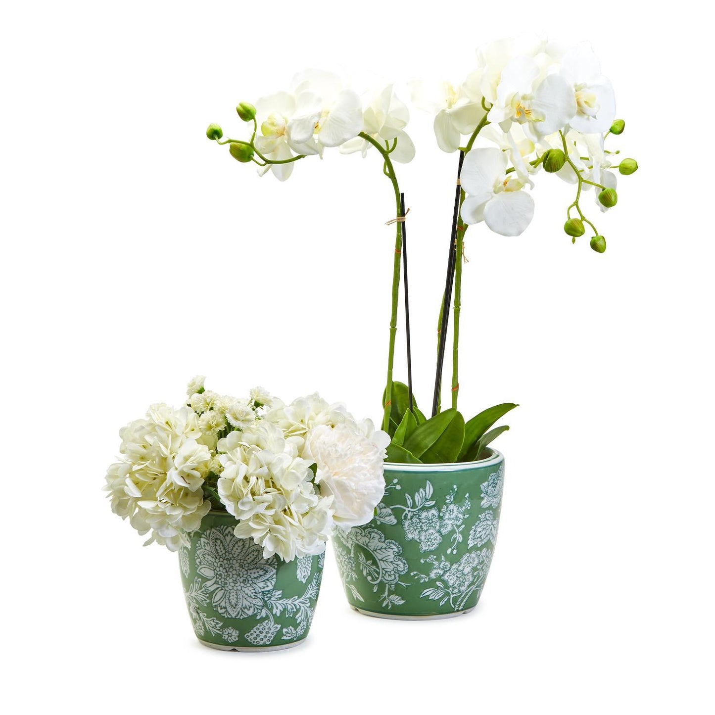Countryside Porcelain Pot