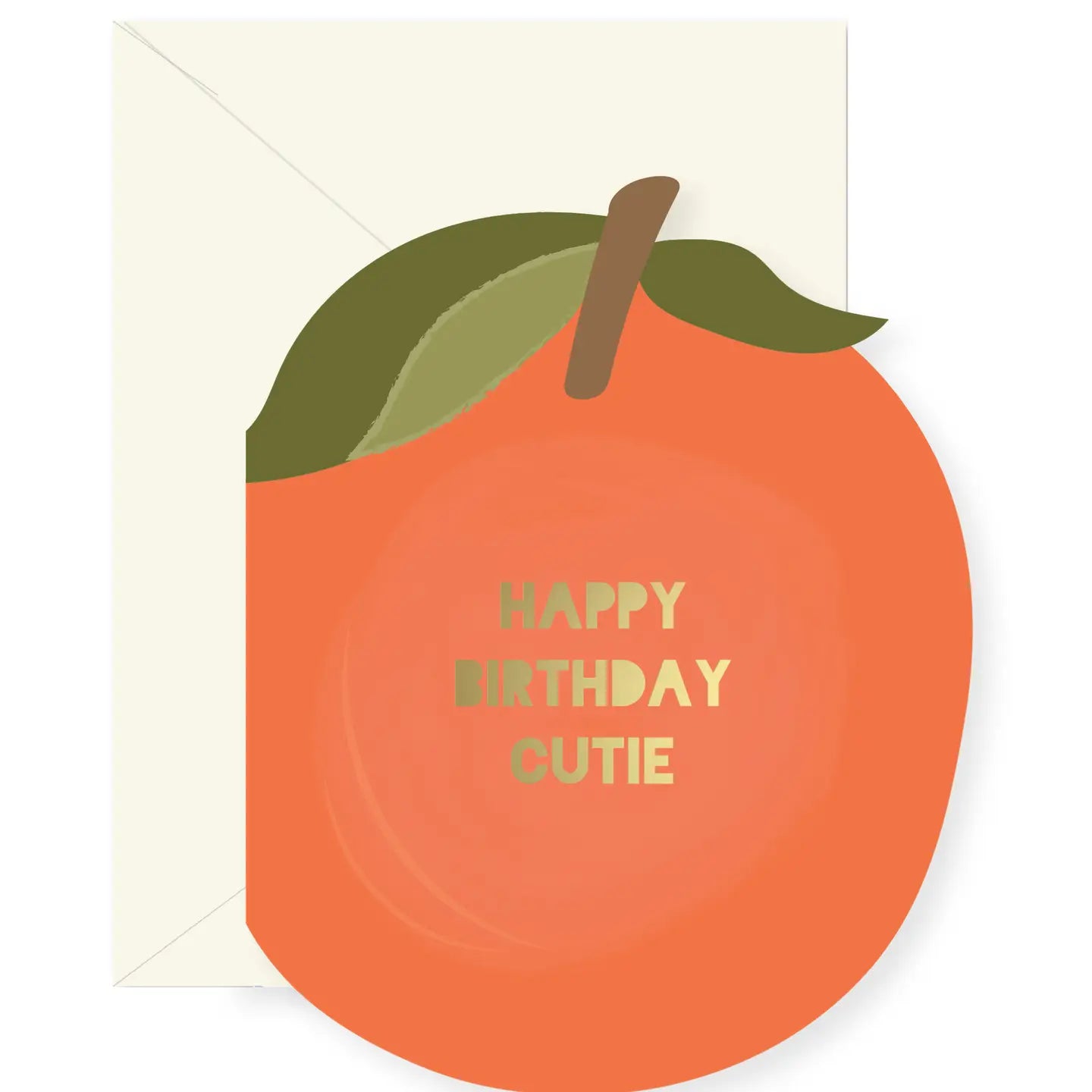 Cutie Birthday Die-Cut Card