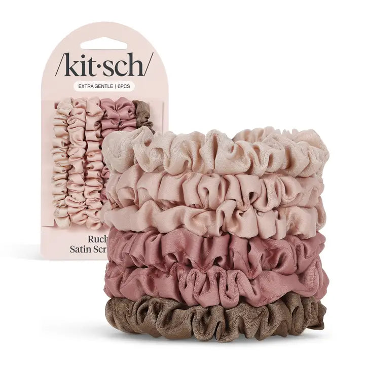 Satin Petite Scrunchies