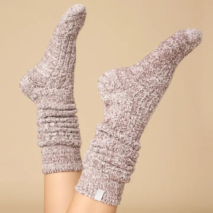 Slouchy Marshmallow Socks