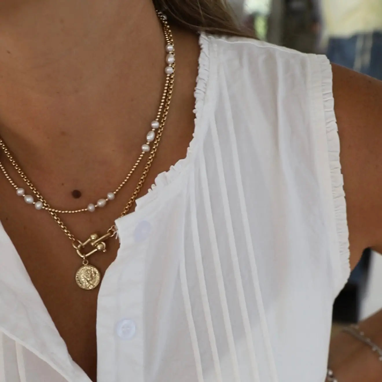 Beachcomber Pearl Necklace