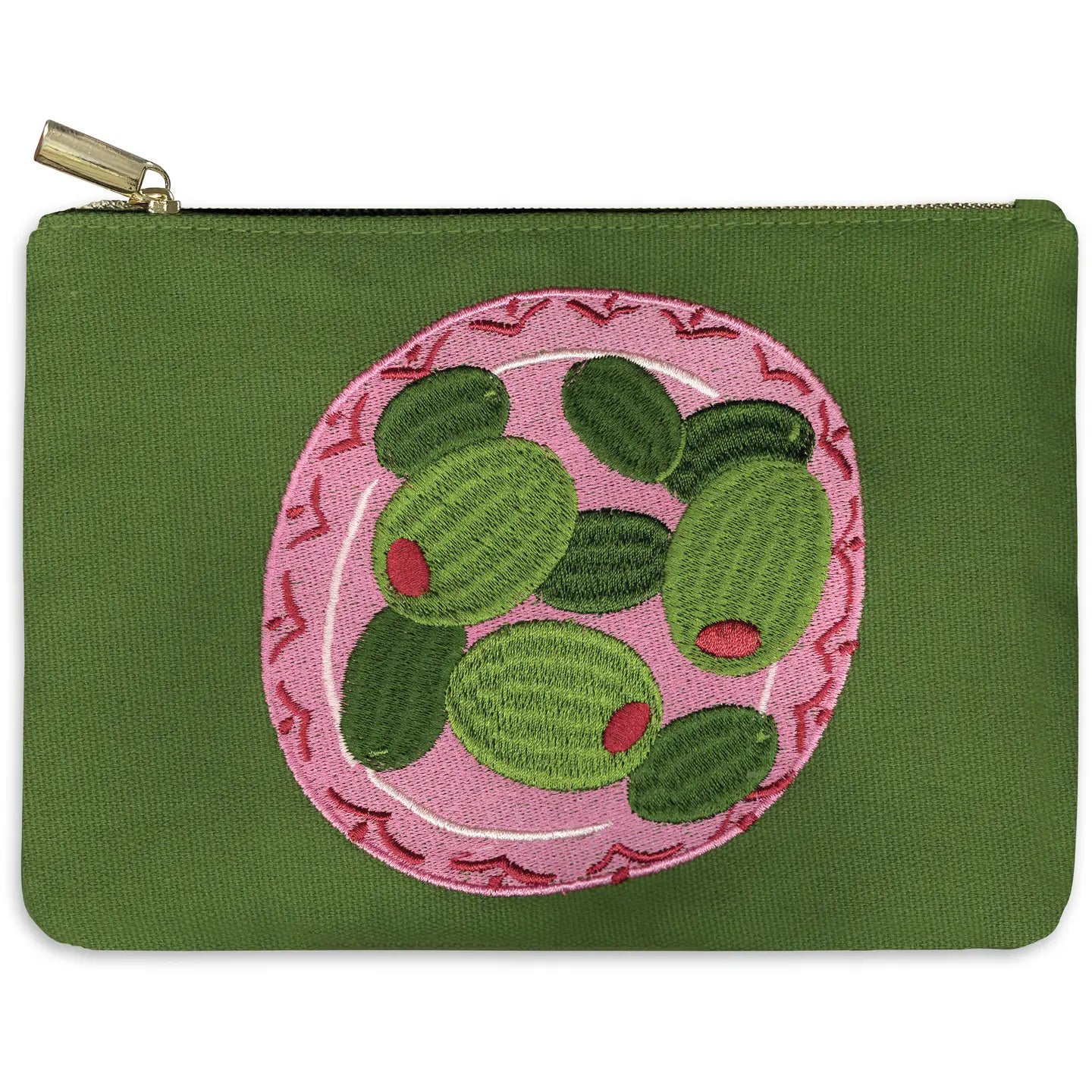 Mediterranean Olives Accessory Pouch