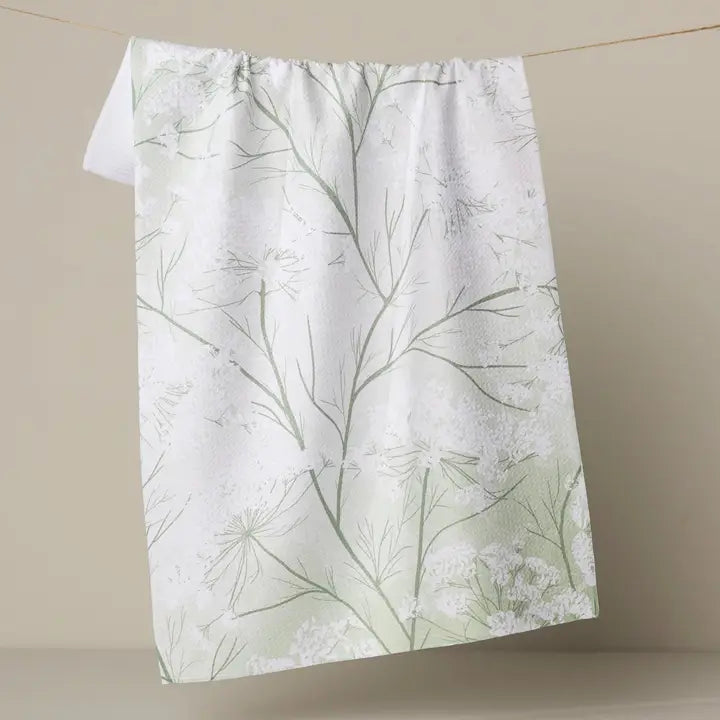 Quiet Garden Tea Towel