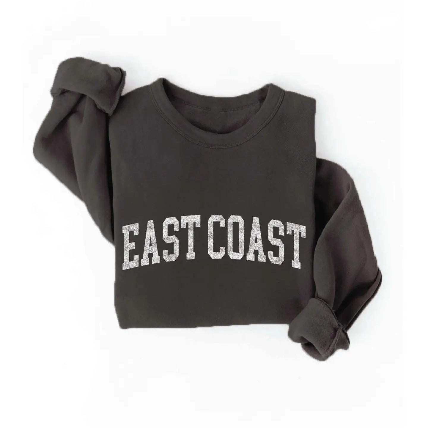East Coast Graphic Sweatshirt - Black