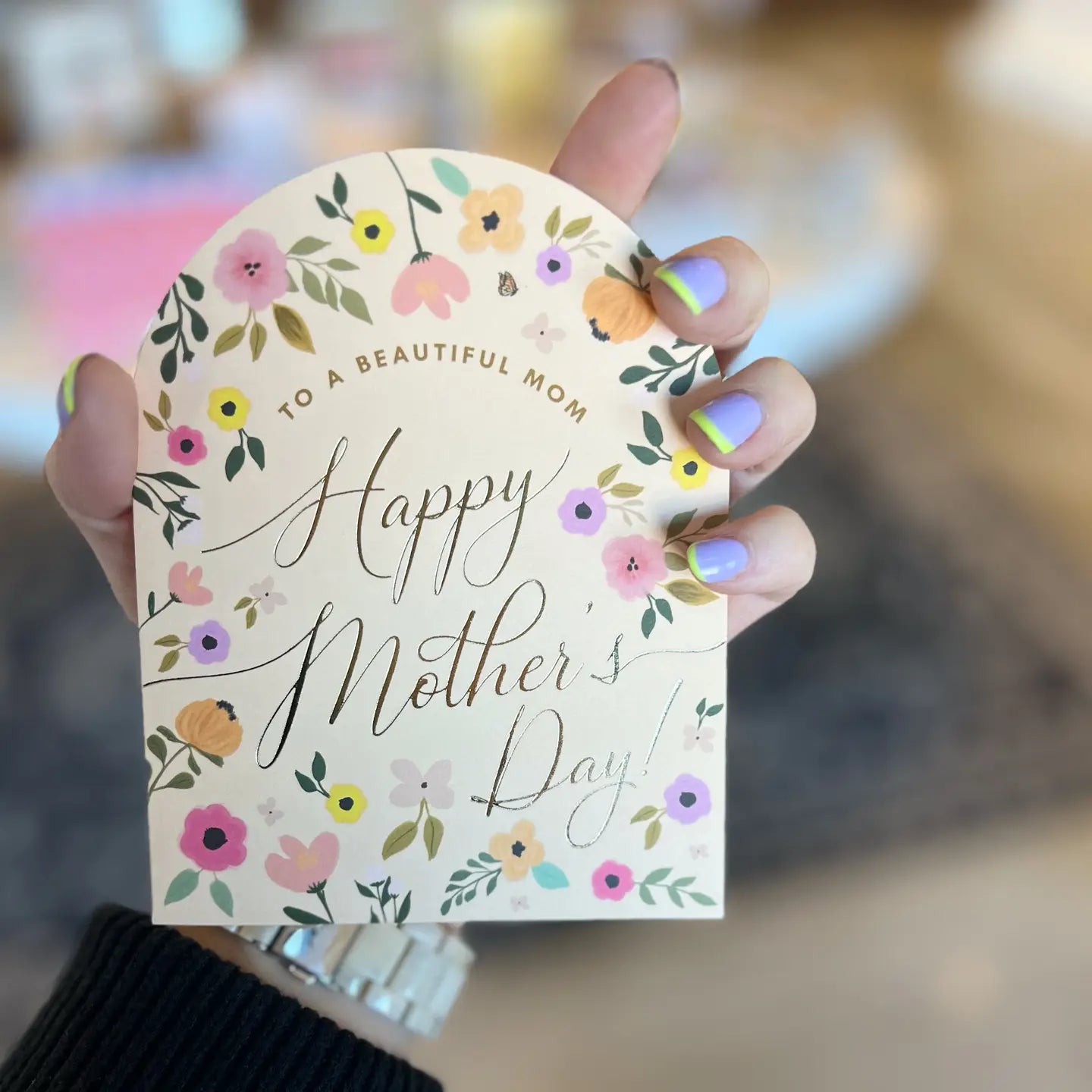 Arch Beautiful Mother's Day Floral Card
