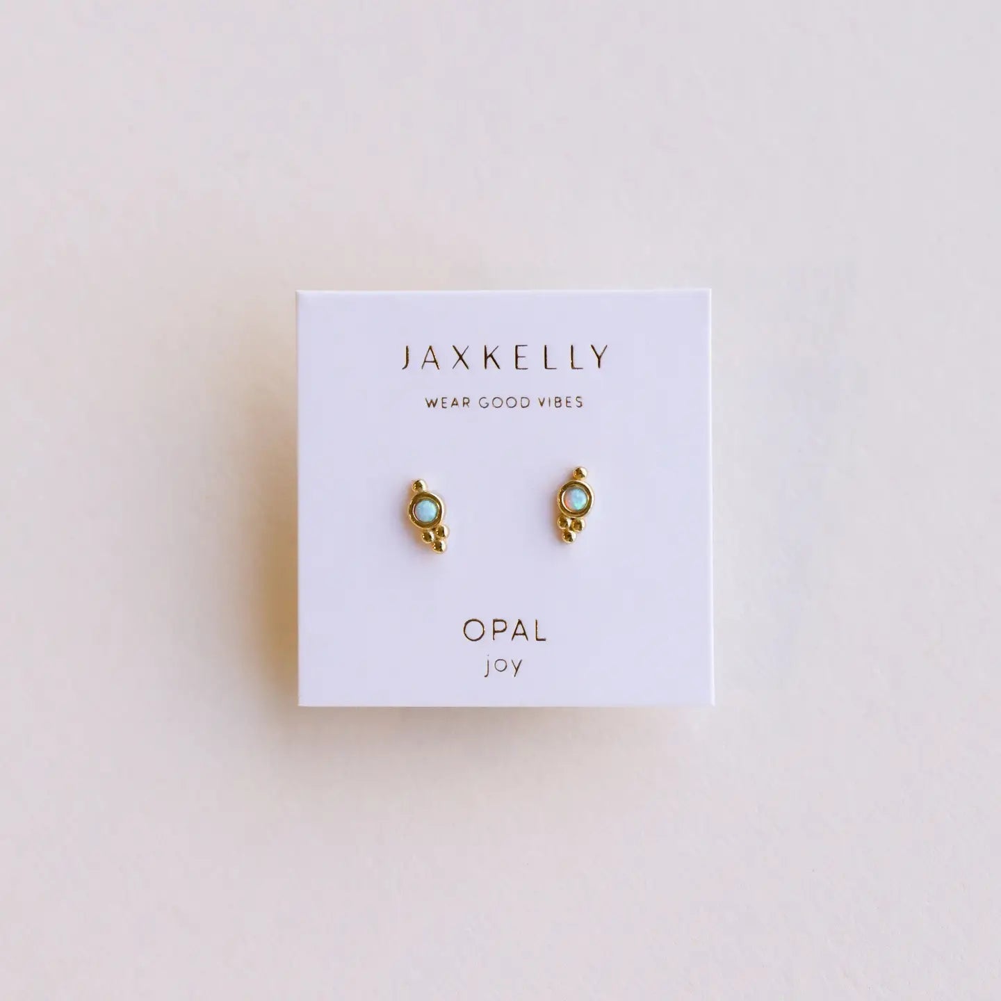 Tri Ball Stud Earrings