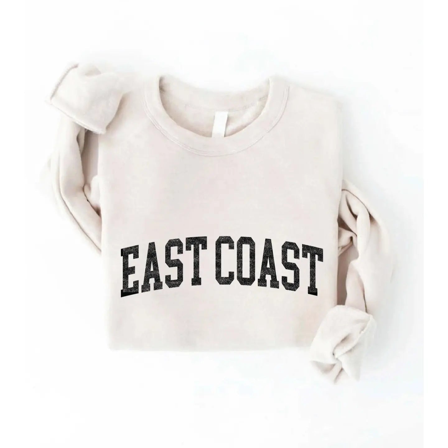 East Coast Graphic Sweatshirt - Heather Dust