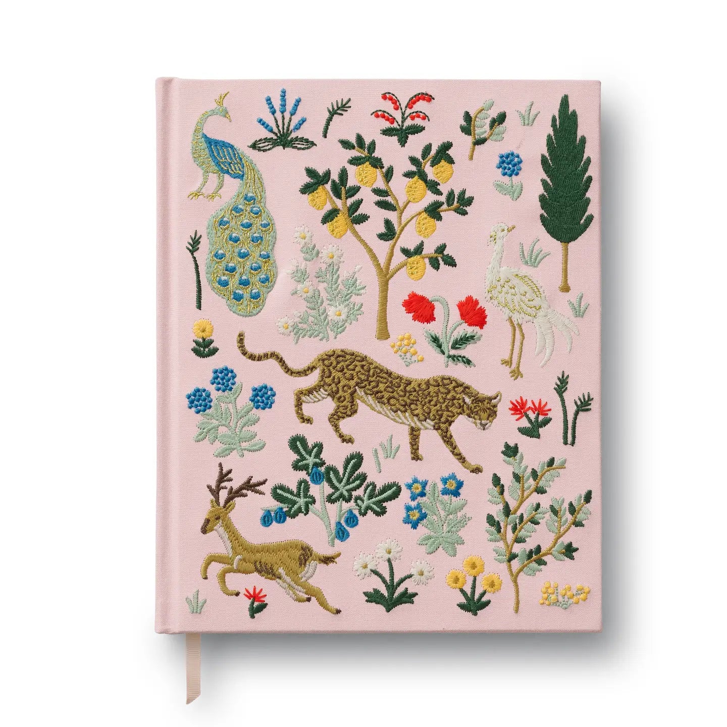Menagerie Embroidered Sketchbook