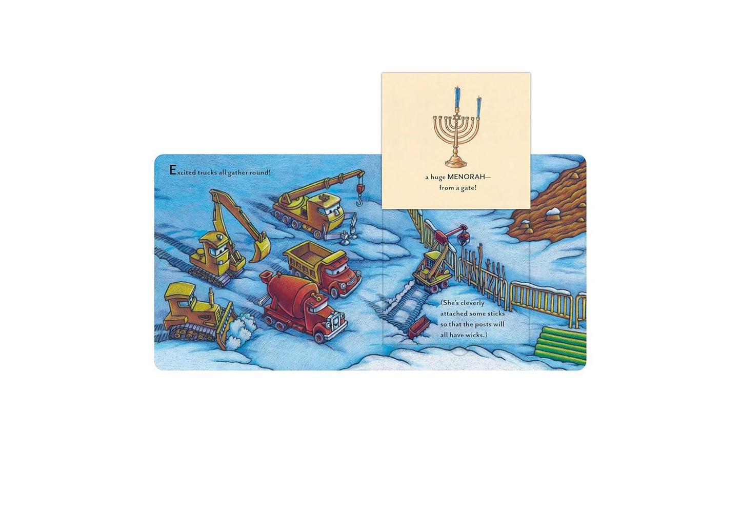 Construction Site: Hanukkah Lights