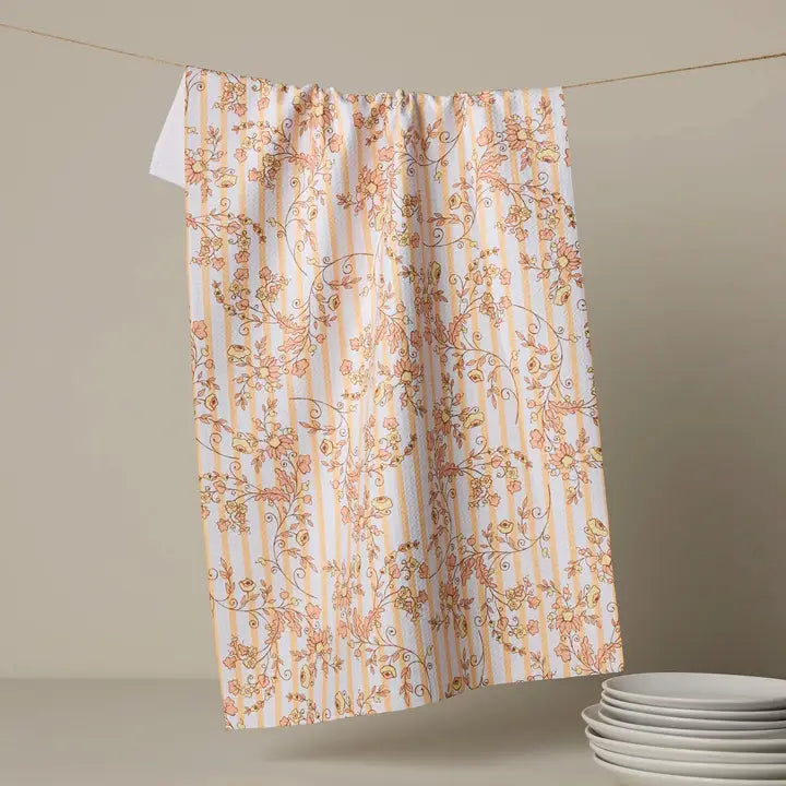 Buttercup Vine Tea Towel