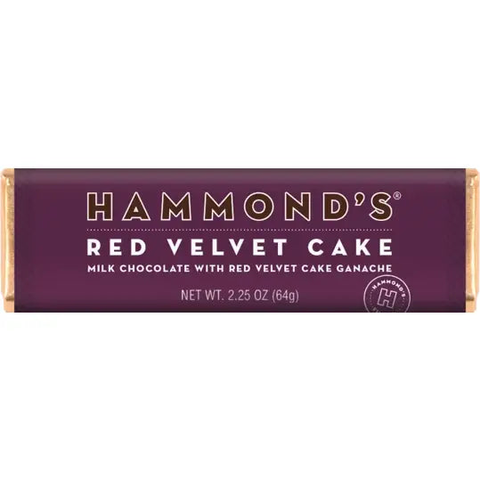 Hammond's Red Velvet Cake Chocolate Bar