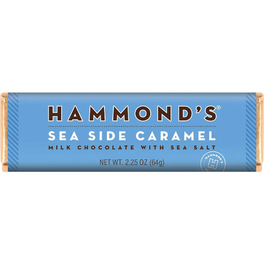 Hammond's Natural Sea Side Caramel Chocolate Bar