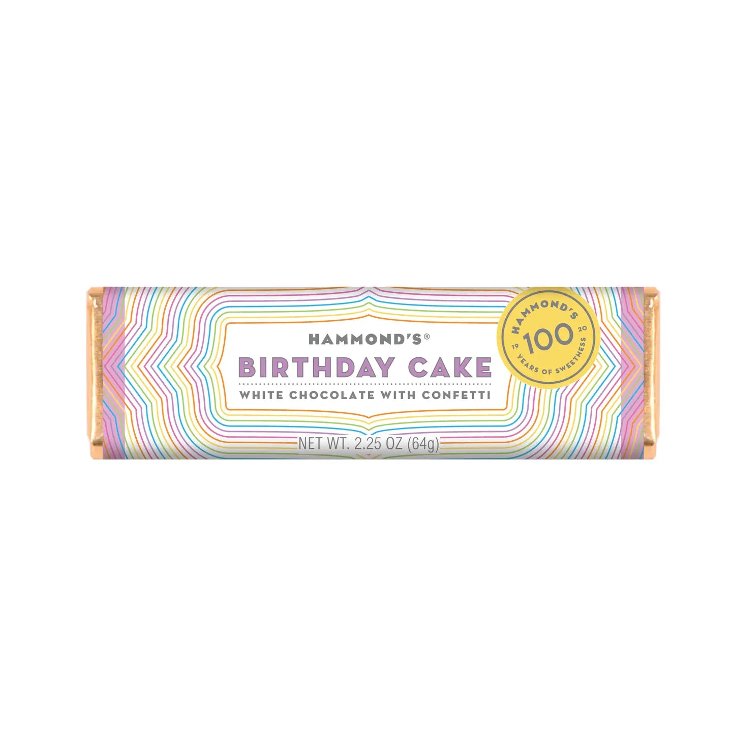 Hammond's Birthday Cake Chocolate Bar