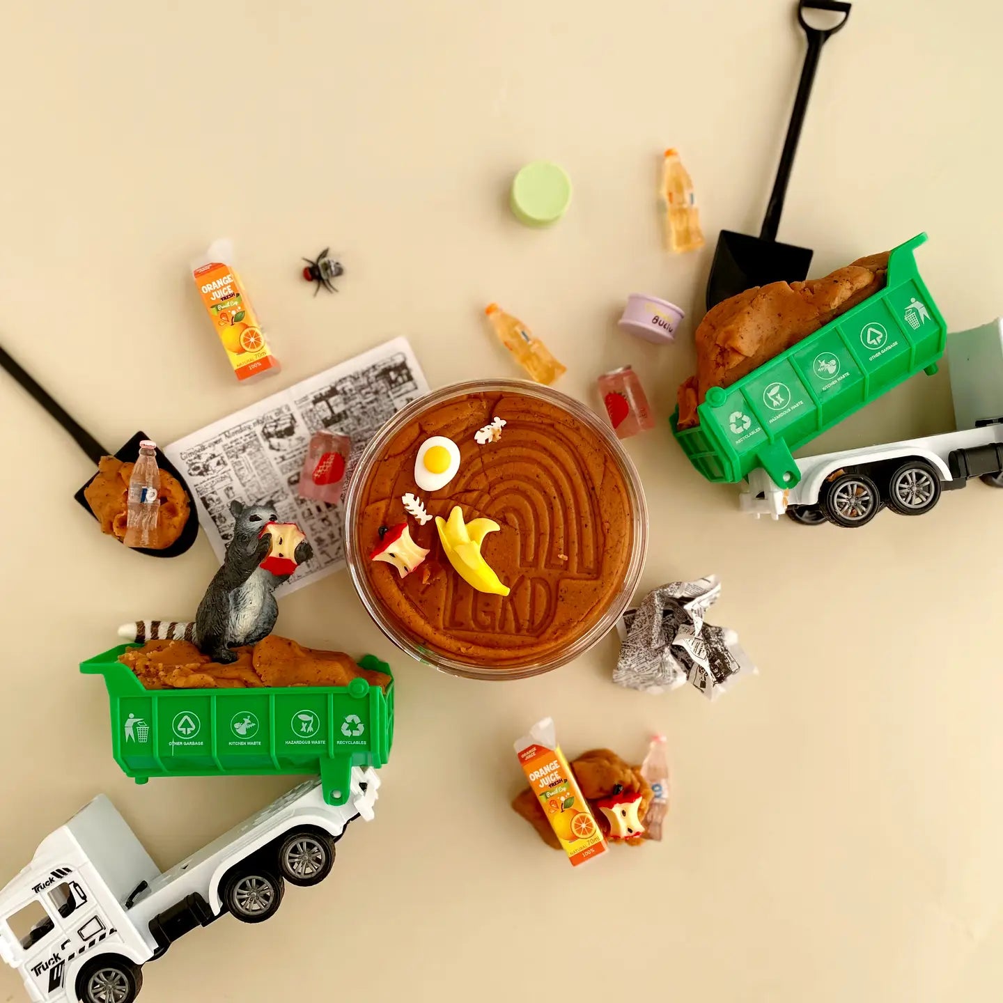 Garbage Kiddough Play Kit