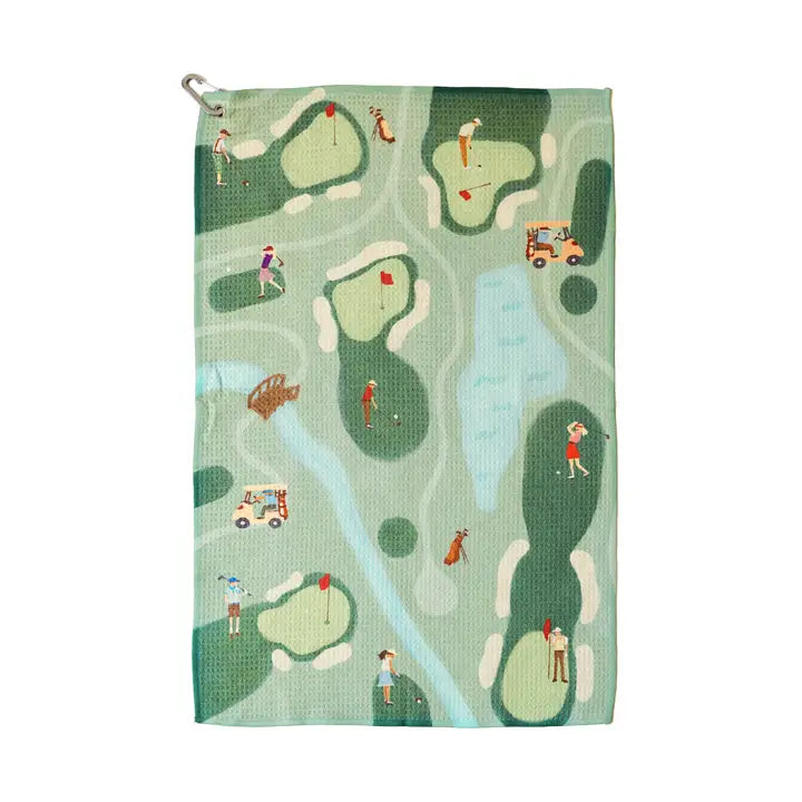 Golf Scene Towel