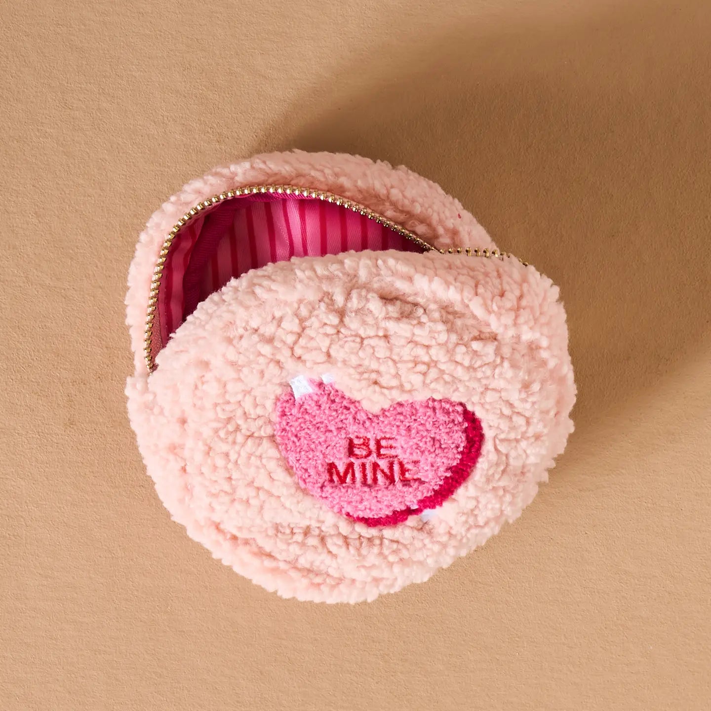 Teddy Pouch-Circle Be Mine