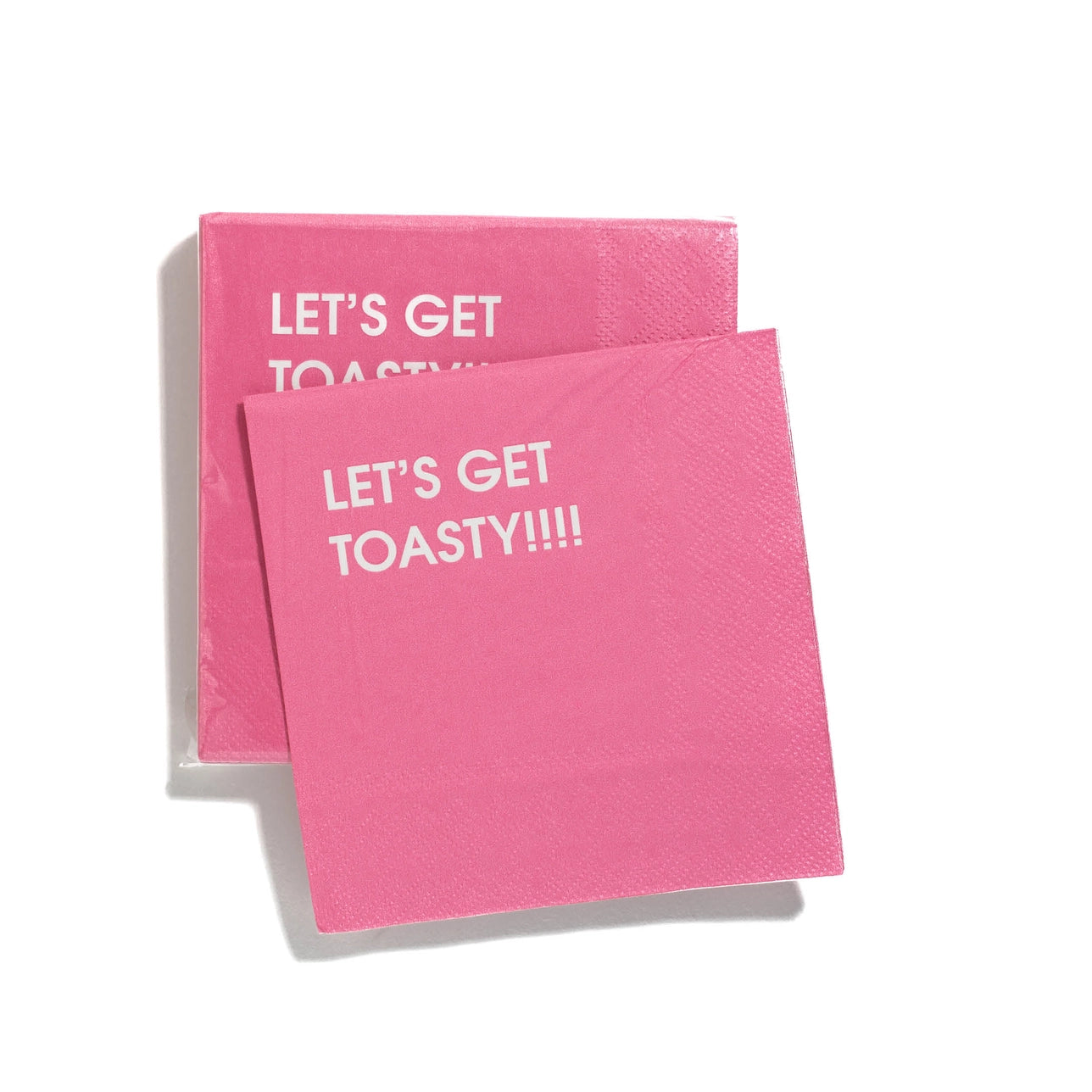 Let's Get Toasty Cocktail Napkins