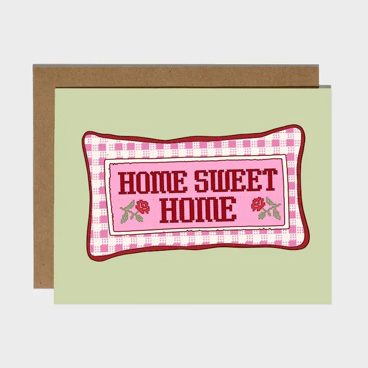 Home Sweet Home Pillow Card