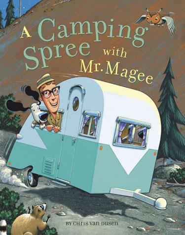 A Camping Spree with Mr. Magee Book